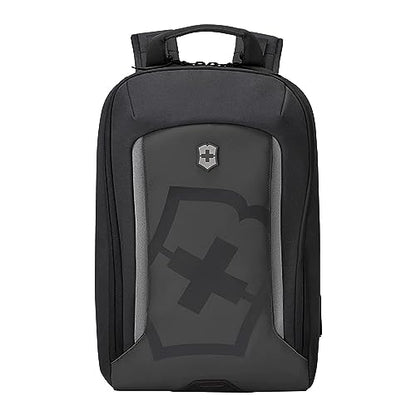 Victorinox Touring 2.0 City Daypack - Professional Laptop Backpack for Business & Outdoor Use - Features Waterproof Pouch - 17 Liters, Black - color: Black