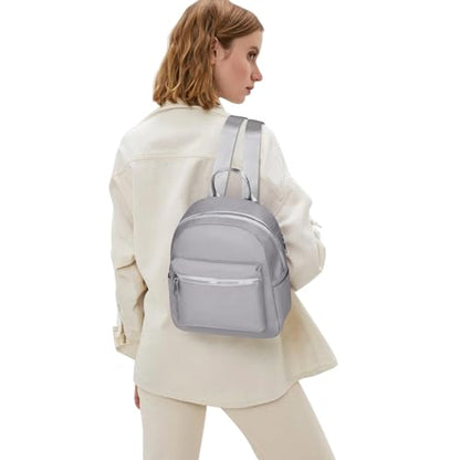 Etercycle Mini Backpack Purse for women, Small Backpack Purse, Shoulder Bag for Travel (Gray) - color: Gray