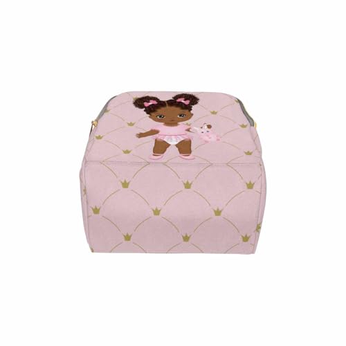 Customized Diaper Bag with Name, Personalized School Bag Monogram Nappy Backpack with Thermal Pockets for Adults Kids, Large Capacity Waterproof Diaper Bag Travel Gifts - color: Color-4