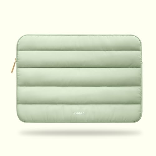 Vandel The Original Puffy Laptop Sleeve 13-14 Inch, Laptop Case 14 Inch - color: h. Sage Green, size: 13-14 Inch