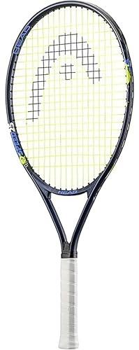 Head Speed 25 Inch Junior Tennis Racquet Bundled w a Black Base Bag or Backpack and Tennis Balls – Optional Accessories
