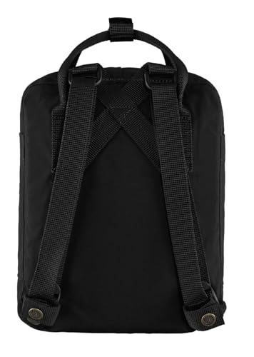 Fjällräven Kanken Mini Backpack - Compact Everyday Carry, Durable Vinylon Fabric - Travel - color: Black
