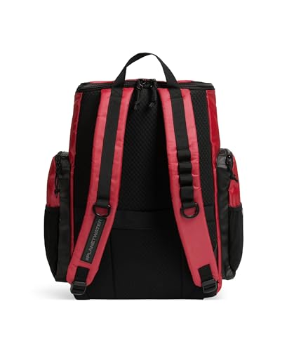 ARENA One Go Swim Sports Backpack Athletes Medium Size Equipment Bag 35 Liters - color: Red