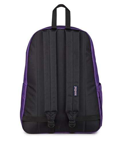 JanSport SuperBreak Plus Backpack with Padded 15-inch Laptop Sleeve and Integrated Bottle Pocket - Spacious and Durable Daypack for Work and Travel, Grape Jelly - color: Grape Jelly