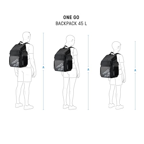 ARENA One Go Backpack Swimmers Athletes Sports Gym Rucksack Multisport Daypack Large Size Training Gear Equipment Swim Bag for Men and Women, 45 Liters, Lacquer