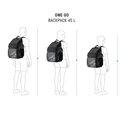 ARENA One Go Backpack Swimmers Athletes Sports Gym Rucksack Multisport Daypack Large Size Training Gear Equipment Swim Bag for Men and Women, 45 Liters, Lacquer