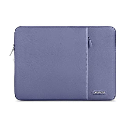 MOSISO Laptop Case 13 inch, Laptop Sleeve Compatible with MacBook Neo/Air/Pro 13 inch with A18/M5/M4/M3/M2/M1 Chip 2026-2016, Polyester Vertical Computer Sleeve Bag with Pocket, Lavender Gray - color: Lavender Gray, size: 13 inch