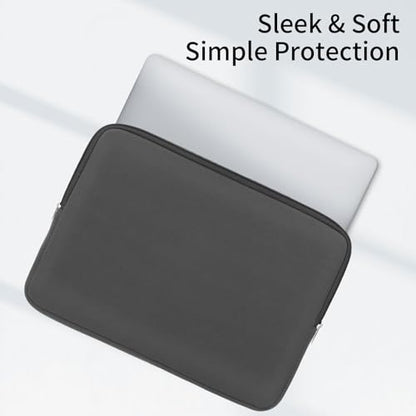 RAINYEAR 11-11.6 Inch Laptop Sleeve Protective Case Soft Carrying Cover Compatible with MacBook Neo A18 11.6" MacBook Air for 11" Notebook Tablet Chromebook (Gray) - color: Gray, size: 11"-11.6"
