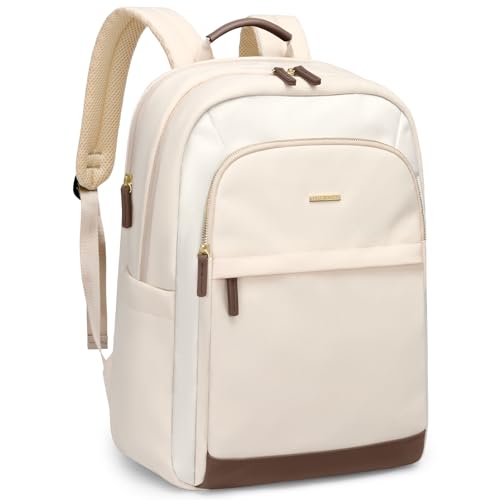 Laptop Backpack for Women Travel Carry On Bag Weekender Business Multilayer Personal Item Backpack,16 Inch,WApricot - color: C-wapricot, size: 16 Inch