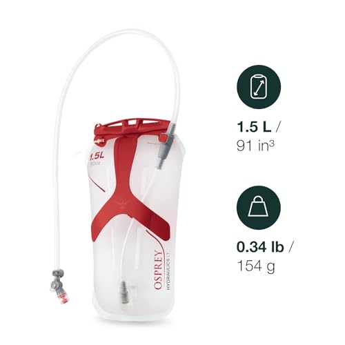 Osprey Hydraulics LT Backpack Water Reservoir with Bite Valve - size: 1.5L