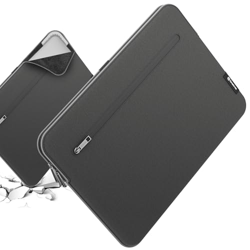 Smatree SlimPro Laptop Sleeve Case for 13 inch Apple ipad air M2 2024 A2899 A2900 A2898, for Apple ipad pro M4 2024 A2926 A3007, Case with Accessory Pocket, Patented Super-Corner Design (S401) - color: SlimPro-Black, size: 1.02| for APPLE 13" ipad air M2