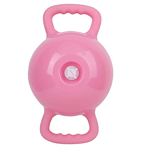 Water Filled Kettlebells, Adjustable Weight Fitness Equipment, Eco-Friendly PVC Kettlebell with Non-Slip Handle for Home Yoga Pilates Full Body Workout, 1.2-12 lb (Pink)