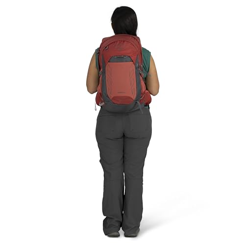 Osprey Tempest 22L Women's Lightweight Hiking Backpack - Small Daypack for Travel & Camping, Deep Fig/Hotspot Pink - color: Deep Fig/Hotspot Pink, size: 22L - Standard Fit