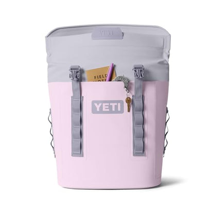 YETI Hopper M Series Backpack Soft Sided Coolers with MagShield Access - color: Cherry Blossom, size: M12