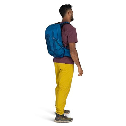 Osprey Talon 11L Men's Lightweight Hiking Backpack - Small Daypack for Travel & Camping, Black/Coal Grey - color: Black/Coal Grey, size: 11L - Standard Fit