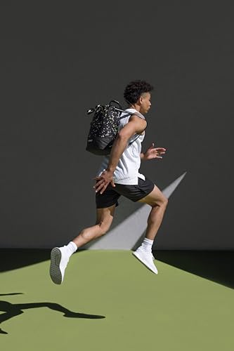 VOORAY 23L Flex Cinch Drawstring Backpack – Lightweight Travel Bag, Weekender & Sports Gym Bag for Women and Men - color: Flourish