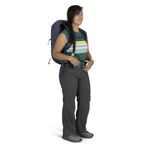 Osprey Tempest 26L Women's Lightweight Hiking Backpack - Daypack for Travel & Camping, Frosty Mint Green/Botanica - color: Frosty Mint Green/Botanica, size: 26L - Standard Fit