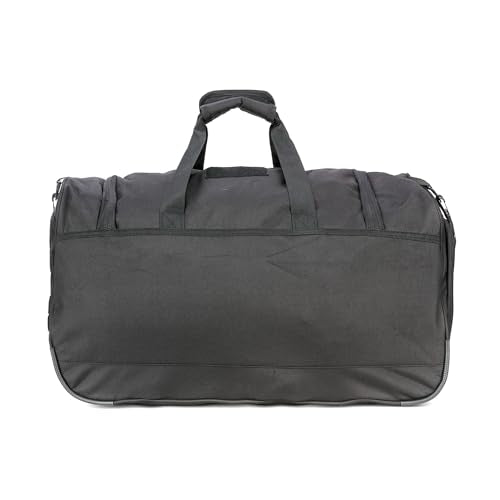 Gym Duffel Bag for Men Sports Duffel Bag with Shoe Compartment (BLACK-Model B) - color: BLACK-Model B
