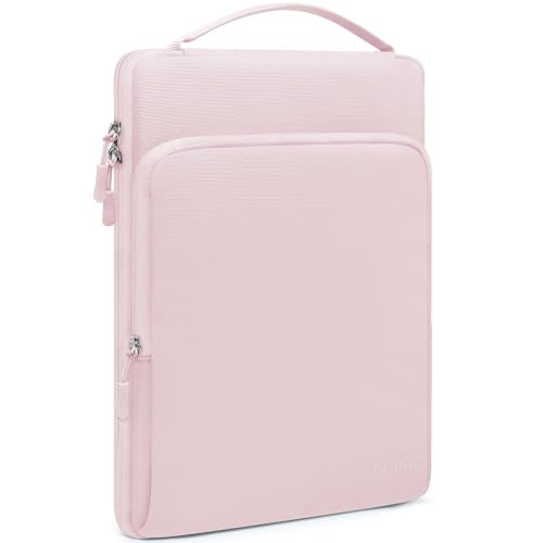 HYZUO 13 Inch Laptop Bag Sleeve Case for MacBook Air 13 M5 M4 M3 M2 M1 A3449 2026-2018, 13" MacBook Neo 2026 A3404, MacBook Pro 13 M2 M1 2026-2016, iPad Pro/Air 13, Surface Pro, XPS 13, Pale Pink - color: Pale Pink, size: 13 Inch