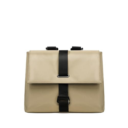 Commuting backpack for both men and women, casual computer backpack, crossbody bag, versatile backpack (Khaki) - color: Khaki