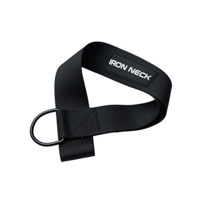 Iron Neck Resistance Band Anchor for Neck Trainer, Exerciser, & Strengthener for Home & Gym Use - Exercise, Workout, & Strength Training Equipment, Home Gym Accessories for Men (EZ Cinch Anchor)