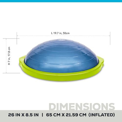 Bosu Sport Balance Trainer - color: Blue/Neon