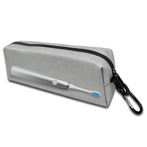 Small Lengthen Toiletry Bag for Men, Travel Bag Waterproof and Foldable for Storage Mini Toiletry Bag Equipped With Carabiner for Easy Portability (Gray)