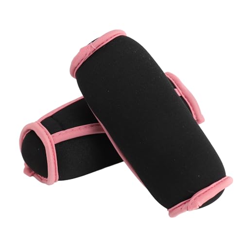 Pair of 1LB Hand Weights Soft Grip Dumbbells for Women Men, Non Slip Neoprene Coating Light Fitness Weights for Running, Walking, Home Workouts