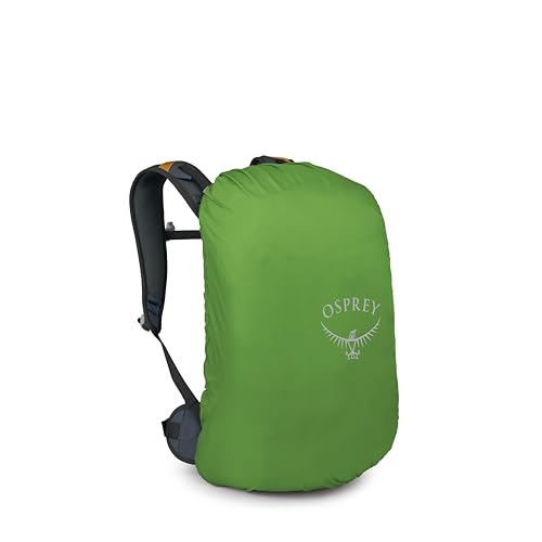Osprey Hikelite 26L Durable Hiking Backpack - Travel Daypack with Rain Cover for Men and Women, Tungsten Yellow - color: Tungsten Yellow, style: 26l