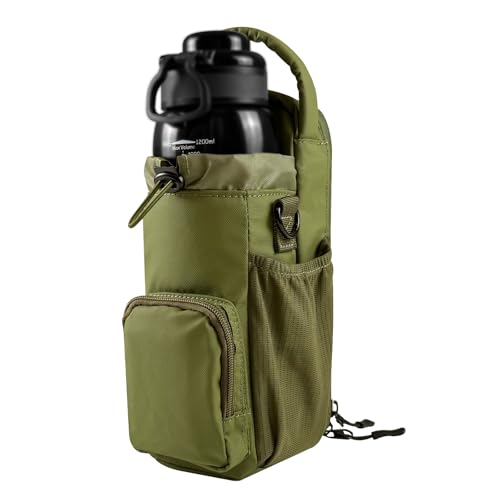 Magnetic Gym Bag for Men and Women, Magnetic Water Bottle Holder for Gym, Small Gym Bag, Gym Gifts for Women and Men (Green, <40 OZ) - color: Green, size: M