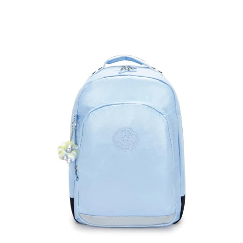 Kipling Women's Class Room 17" Laptop Backpack, Durable, Spacious, with Protective Sleeve - color: Clear Sky Met, size: 11.5''L x 17''H x 9.5''D