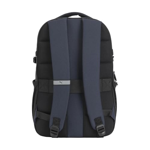PUMA Range Backpack with Padded Straps, Laptop Sleeve & Luggage Strap, New Navy, One Size - color: New Navy