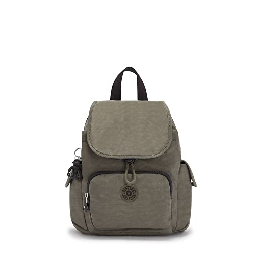 Kipling Women's City Pack Mini Backpack, Lightweight Versatile Daypack, Bag - color: Green Moss, size: Mini