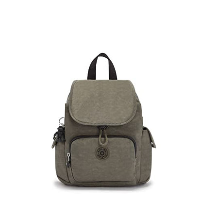 Kipling Women's City Pack Mini Backpack, Lightweight Versatile Daypack, Bag - color: Green Moss, size: Mini