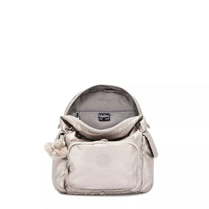 Kipling Women's City Pack Mini Backpack, Lightweight Versatile Daypack, Bag - color: Metallic Glow, size: Mini