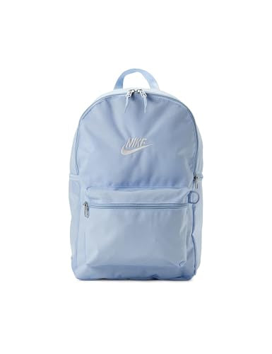 Nike Unisex Adult Classics Heritage 2.0 Backpack (23L) | Mens and Womens - color: Hydrogen Blue/Hydrogen Blue/White