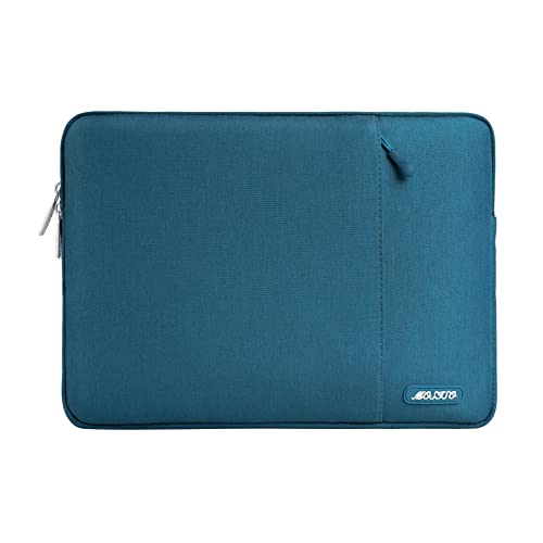 MOSISO Laptop Case 13 inch, Laptop Sleeve Compatible with MacBook Neo/Air/Pro 13 inch with A18/M5/M4/M3/M2/M1 Chip 2026-2016, Polyester Vertical Computer Sleeve Bag with Pocket, Deep Teal - color: Deep Teal, size: 13 inch