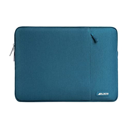 MOSISO Laptop Case 13 inch, Laptop Sleeve Compatible with MacBook Neo/Air/Pro 13 inch with A18/M5/M4/M3/M2/M1 Chip 2026-2016, Polyester Vertical Computer Sleeve Bag with Pocket, Deep Teal - color: Deep Teal, size: 13 inch