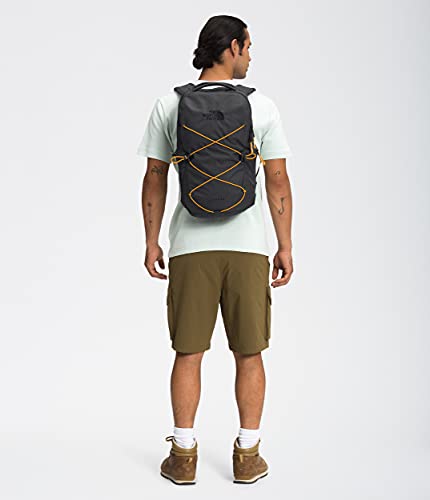 The North Face Jester Everyday Laptop Backpack - PFAS Free - color: Asphalt Grey/Knockout Orange