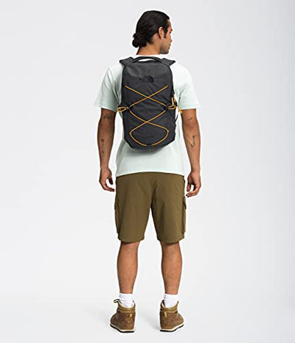 The North Face Jester Everyday Laptop Backpack - PFAS Free - color: Asphalt Grey/Knockout Orange
