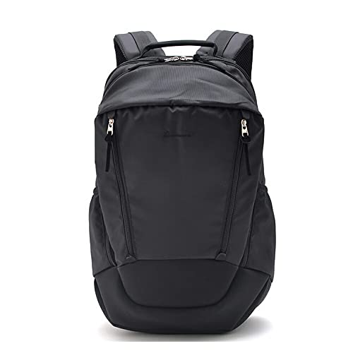 Rename Nylon Double Zip Backpack, Backpack, Men's, Simple, Black - color: Black