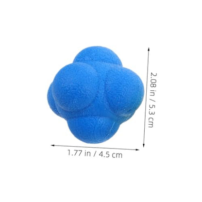 6pcs Hexagon Reaction Speed Training Ball Reflex Agility Ball for Boys and Girls Adults Training