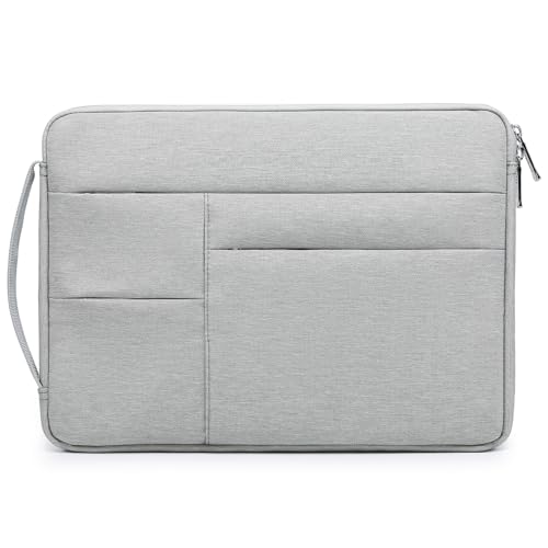 HYZUO 14-15 Inch Laptop Sleeve Bag for MacBook Air 15 M5 A3448 M4 M3 M2 2026-2023, MacBook Pro 15, 15" Surface Laptop, XPS 14/15 Plus, NoteBook Case for 14" HP Dell Lenovo Asus Acer, Light Gray - color: Light Gray, size: 14-15 Inch