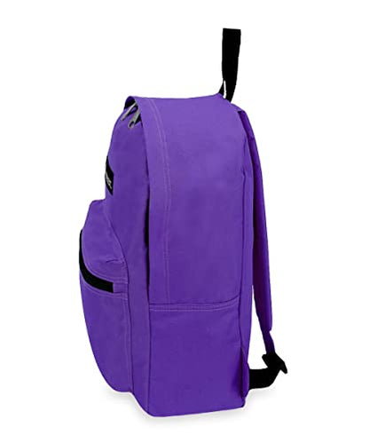 Everest 1045K Basic Backpack, 15", Dark Purple - color: Dark Purple