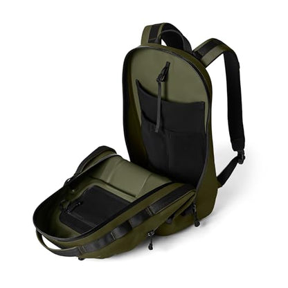YETI Cayo Backpack 25L, Weather Resistant All-Day Utility Pack, Olive - color: Olive, size: 25l