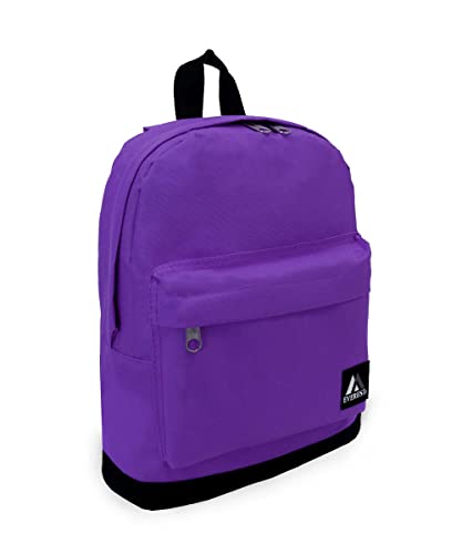 Everest 10452 Mini Backpack, 13", Dark Purple - color: Dark Purple