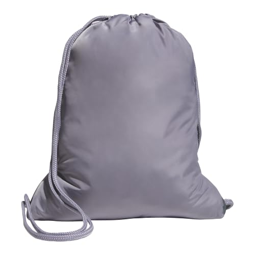 adidas Alliance Sackpack Drawstring Bag - color: Slate Grey/Silver Metallic/3