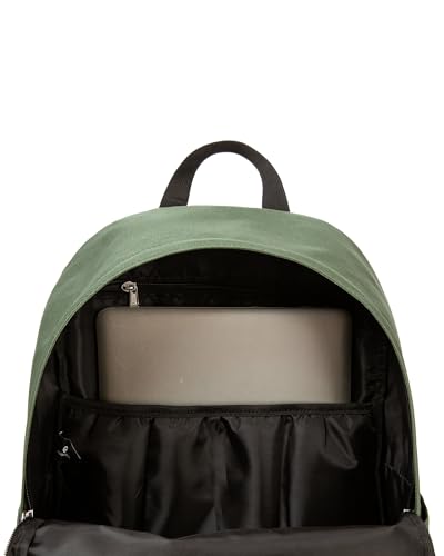 TRAILKICKER Green School Backpack, 17 Inch Laptop Backpack for College, Work & Travel, Lightweight Water-Resistant 25L Bookbag with Side Pockets - color: Green