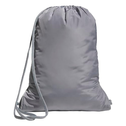 adidas Alliance Sackpack – Drawstring Backpack for Sports, Small Gym Bag, Twill Grey/Rose Gold/Grey/3, OSFA - color: Twill Grey/Rose Gold/Grey/3