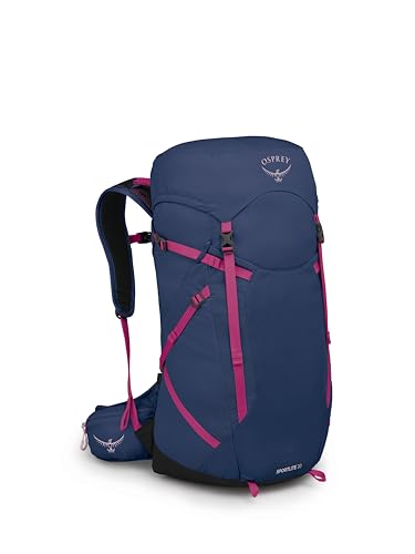 Osprey Sportlite 30L Lightweight Hiking Backpack for Men and Women, Alkaline/Hotspot Pink, M/L - color: Alkaline/Hotspot Pink, size: Medium-Large